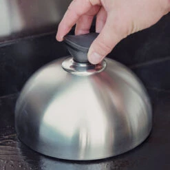 SANTOS Grillglocke Edelstahl, 2er Set 18 SANTOS Grillglocke Edelstahl, 2er Set -Küche Grill Laden 6b3d1f18b1bd3824891a17f00e6333be