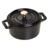 Staub ST La Cocotte Mini Cocotte Gusseisen, 10 Cm, Schwarz -Küche Grill Laden 77a48f22c15af02ebc879d152c27ffd8