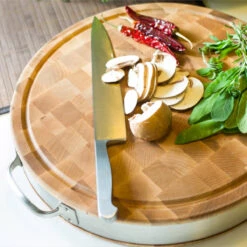 Boos Blocks Hackblock Mit Edelstahlring Stirnholz Classic, Ahorn Ø 38 Cm -Küche Grill Laden 7b22a681938b88408c941412aae4a330