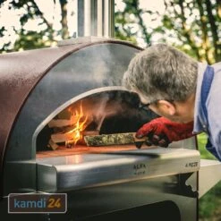 Alfa Forni 4 Pizze Pizzaofen Kupfer -Küche Grill Laden alfa forni 4 pizze pizzaofen kupfer 20828 m 9