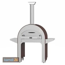 Alfa Forni 4 Pizze Pizzaofen Kupfer