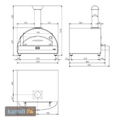 Alfa Forni Pizzaofen 4 Pizze Grau Ohne Unterbau 25 Alfa Forni Pizzaofen 4 Pizze Grau Ohne Unterbau -Küche Grill Laden alfa forni pizzaofen 4 pizze grau ohne unterbau 17230 m 11