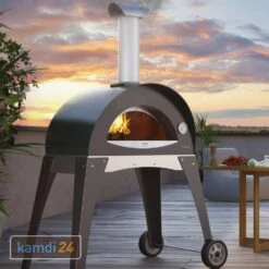 Alfa Forni Pizzaofen Ciao Grau + Abdeckhaube + Pizzaiolo-Set -Küche Grill Laden alfa forni pizzaofen ciao grau abdeckhaube pizzaiolo set 21625 m 5