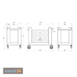 Alfa Unterbau Für Pizzaofen 2 Pizze -Küche Grill Laden alfa unterbau fuer pizzaofen 2 pizze 25624 m 11