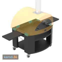 Alfa Unterbau Schwarz Für Pizzaofen Allegro -Küche Grill Laden alfa unterbau schwarz fuer pizzaofen allegro 23634 m 7