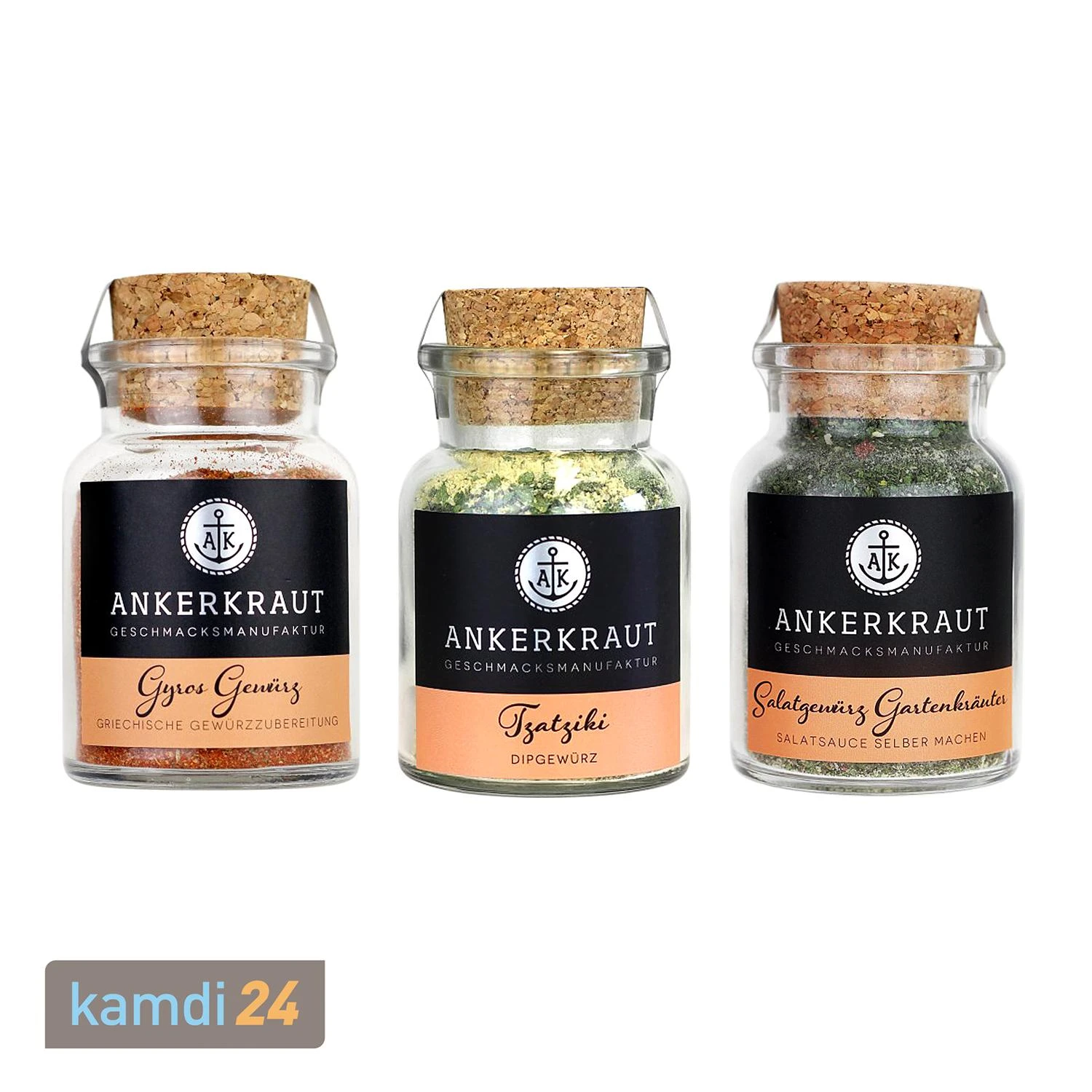 Ankerkraut Gewürzmischungen-Set Griechischer Abend 3 Ankerkraut Gewürzmischungen-Set Griechischer Abend