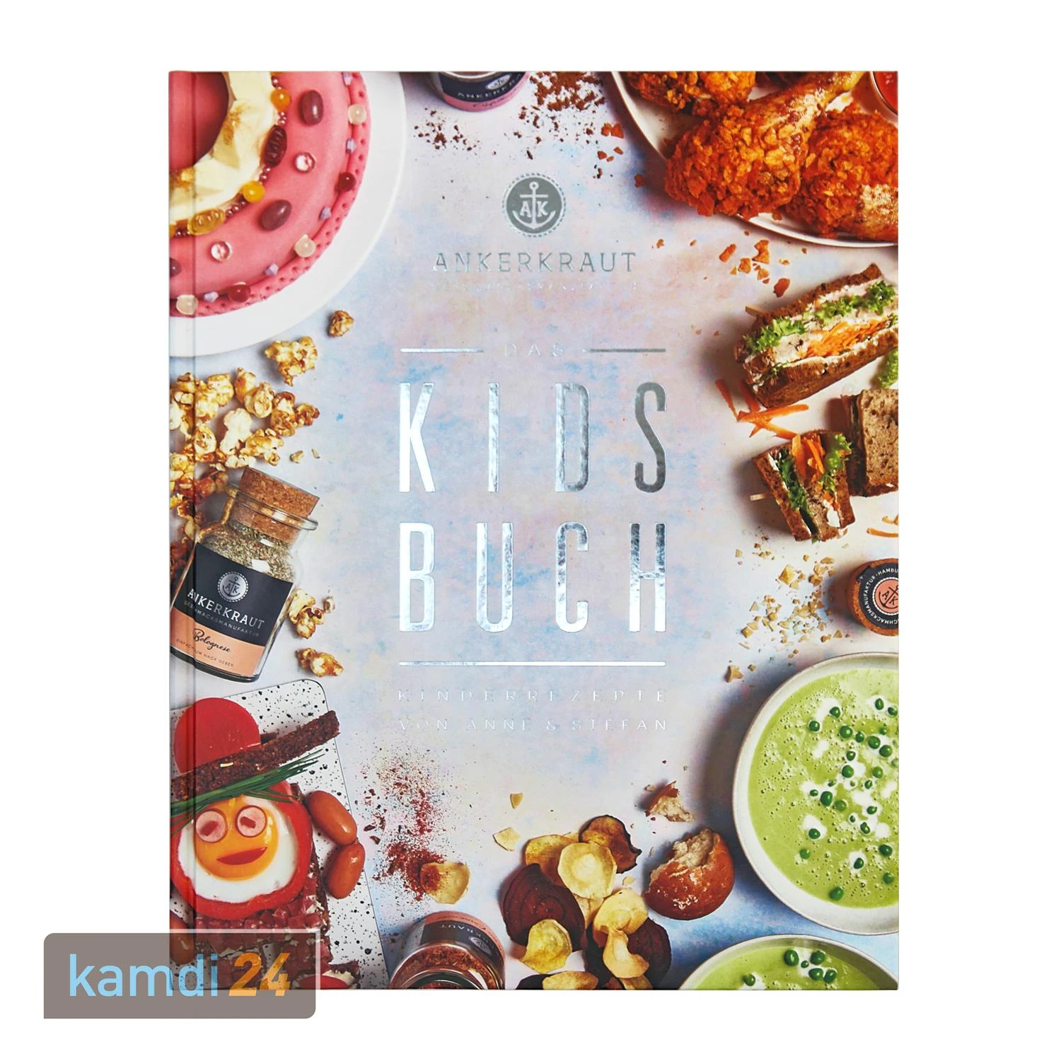 Ankerkraut Gewürzmischungen-Set Kinder Kochen Selbst, Inkl. Kids Kochbuch 4 Ankerkraut Gewürzmischungen-Set Kinder Kochen Selbst, Inkl. Kids Kochbuch – Bild 2