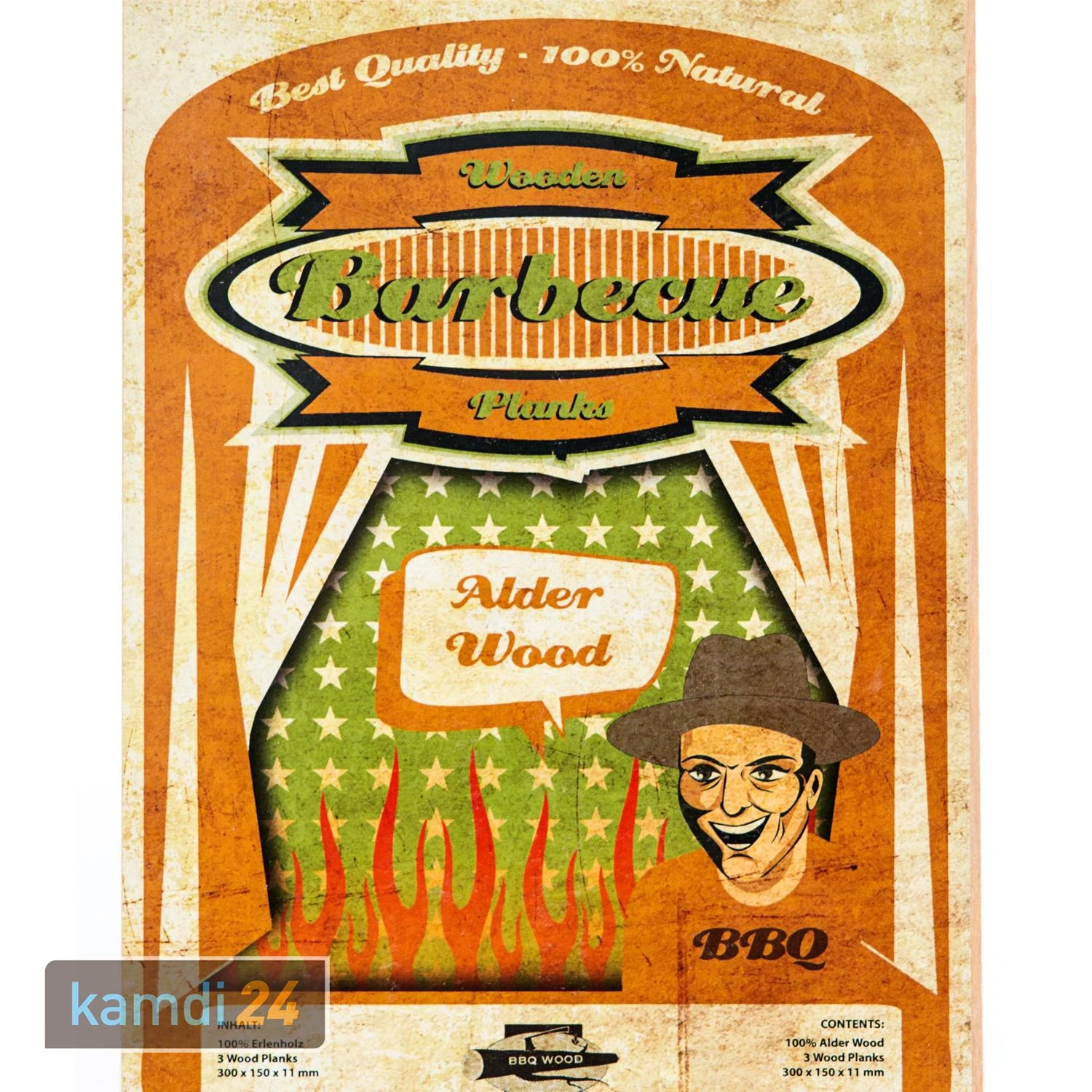 Axtschlag Wood Plank Erle 3er Set 5 Axtschlag Wood Plank Erle 3er Set – Bild 3