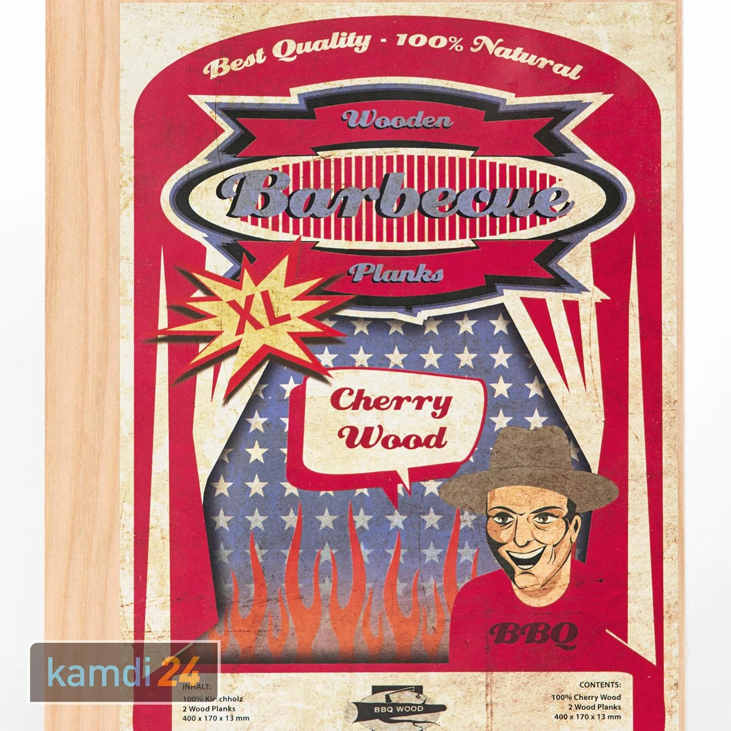 Axtschlag Wood Plank Kirsche XL 2er Set 2022 4 Axtschlag Wood Plank Kirsche XL 2er Set 2022 – Bild 2