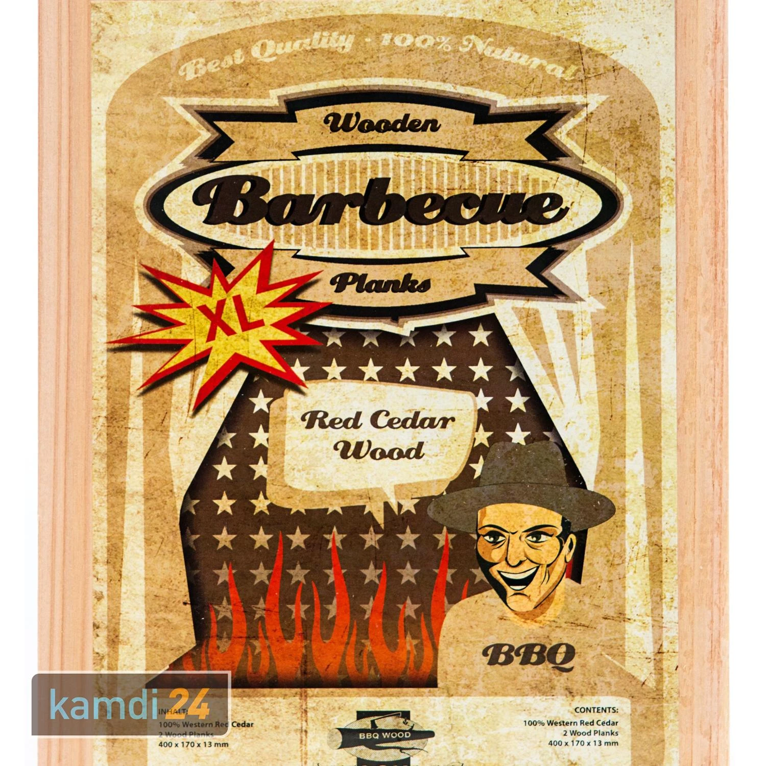 Axtschlag Wood Plank Rotzeder XL 2er Set 4 Axtschlag Wood Plank Rotzeder XL 2er Set – Bild 2