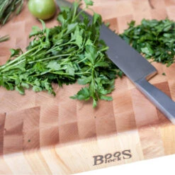 Boos Blocks Hackblock Stirnholz Classic, Ahorn 46x46x7,5 Cm -Küche Grill Laden bb hackblock stirnholz 46x46x7 5cm ccb183 s 98b4ad5d89fc7b5f71439a4f46bf820f