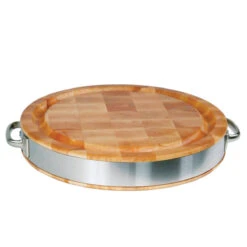 Boos Blocks Hackblock Mit Edelstahlring Stirnholz Classic, Ahorn Ø 38 Cm -Küche Grill Laden boos blocks hackblock mit edelstahlring stirnholz classic ccb15fr st ahorn 38 cm 5777a65cf1ccb20d471f6a99160b9190