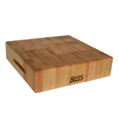 Boos Blocks Hackblock Stirnholz Classic, Ahorn 46x46x7,5 Cm -Küche Grill Laden boos blocks hackblock stirnholz classic ccb183 s ahorn 46x46 cm ede3850231c390422d265ce55c9dd2a0