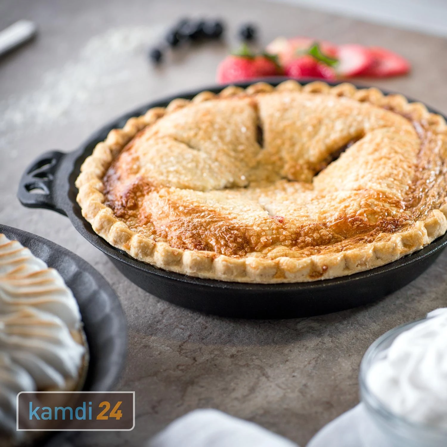 Camp Chef Cast Iron Pie Pan 5 Camp Chef Cast Iron Pie Pan – Bild 3