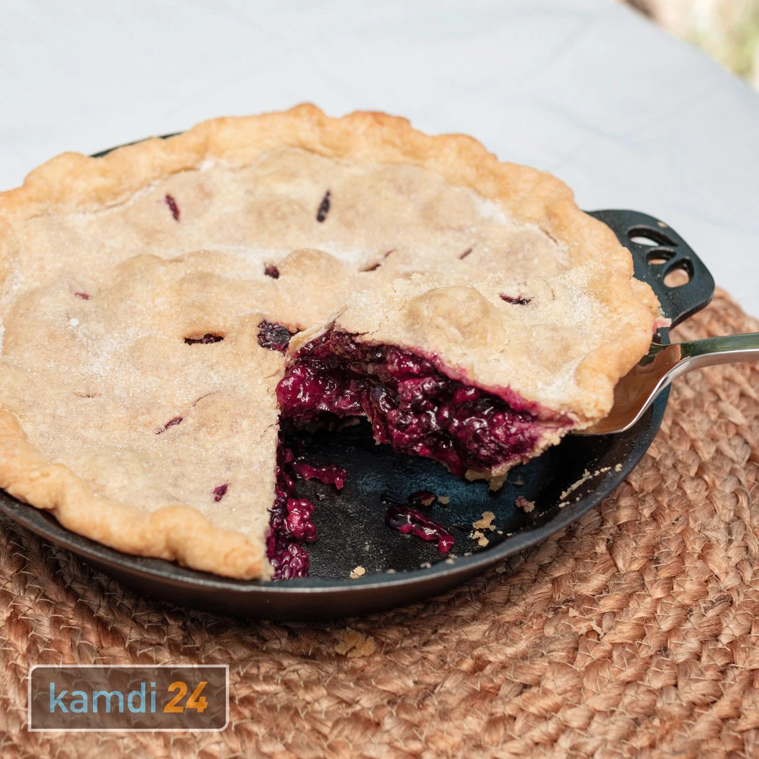 Camp Chef Cast Iron Pie Pan 6 Camp Chef Cast Iron Pie Pan – Bild 4