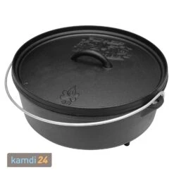 Camp Chef Classic Dutch Oven SDO-12 + Cast Iron Pfanne 30 Cm + Deckel -Küche Grill Laden camp chef classic dutch oven sdo 12 cast iron pfanne 30 cm deckel 7836 m 3