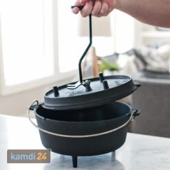 Camp Chef Deluxe Dutch Oven 10" -Küche Grill Laden camp chef deluxe dutch oven 10 18340 m 6