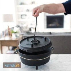 Camp Chef Deluxe Dutch Oven 10" -Küche Grill Laden camp chef deluxe dutch oven 10 18340 m 7