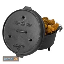 Camp Chef Deluxe Dutch Oven 12" -Küche Grill Laden camp chef deluxe dutch oven 12 18341 m 6
