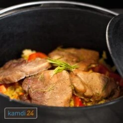 Camp Chef Deluxe Dutch Oven 12" -Küche Grill Laden camp chef deluxe dutch oven 12 18341 m 7