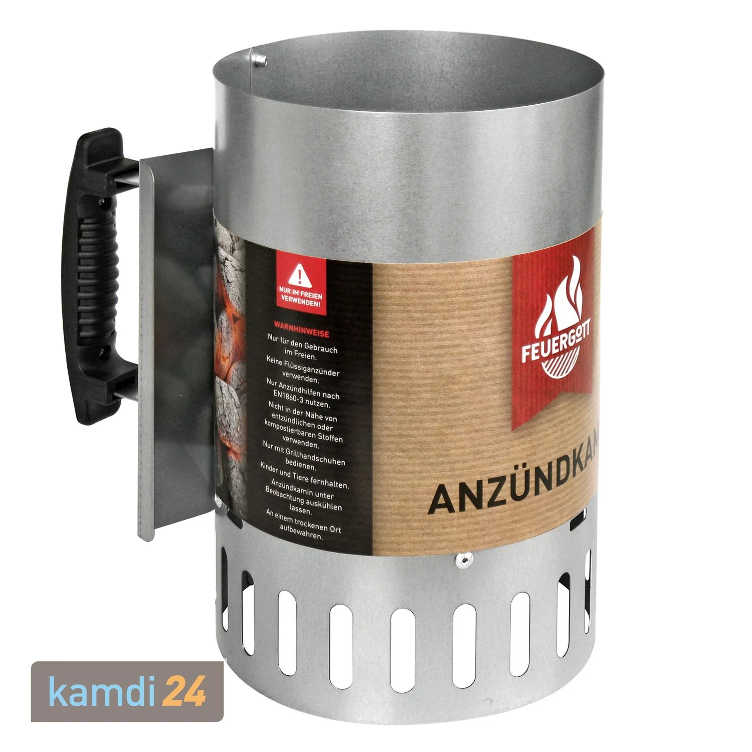 Camp Chef Deluxe Dutch Oven DO-10 Mit 4 Kg Tom Coco Grill-Kokoskohle Briketts Und Feuergott Anzündkamin 9 Camp Chef Deluxe Dutch Oven DO-10 Mit 4 Kg Tom Coco Grill-Kokoskohle Briketts Und Feuergott Anzündkamin – Bild 7