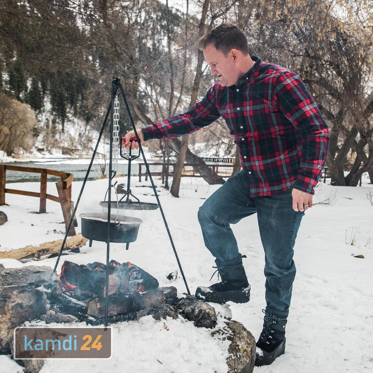 Camp Chef Dutch Oven Deckelheber Profi, 35 Cm 12 Camp Chef Dutch Oven Deckelheber Profi, 35 Cm – Bild 10