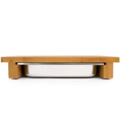 Cleenbo Classic Schneidebrett Bambus Mit Edelstahlwanne 10 Cleenbo Classic Schneidebrett Bambus Mit Edelstahlwanne -Küche Grill Laden cleenbo bamboo gn ef629314234e381d8247849a636d7c77