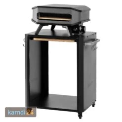 Cozze Außentisch Für Pizzaofen Schwarz -Küche Grill Laden cozze aussentisch fuer pizzaofen schwarz 25557 m 5