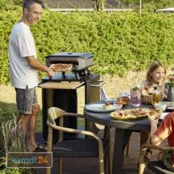 Cozze Außentisch Für Pizzaofen Schwarz -Küche Grill Laden cozze aussentisch fuer pizzaofen schwarz 25557 m 7