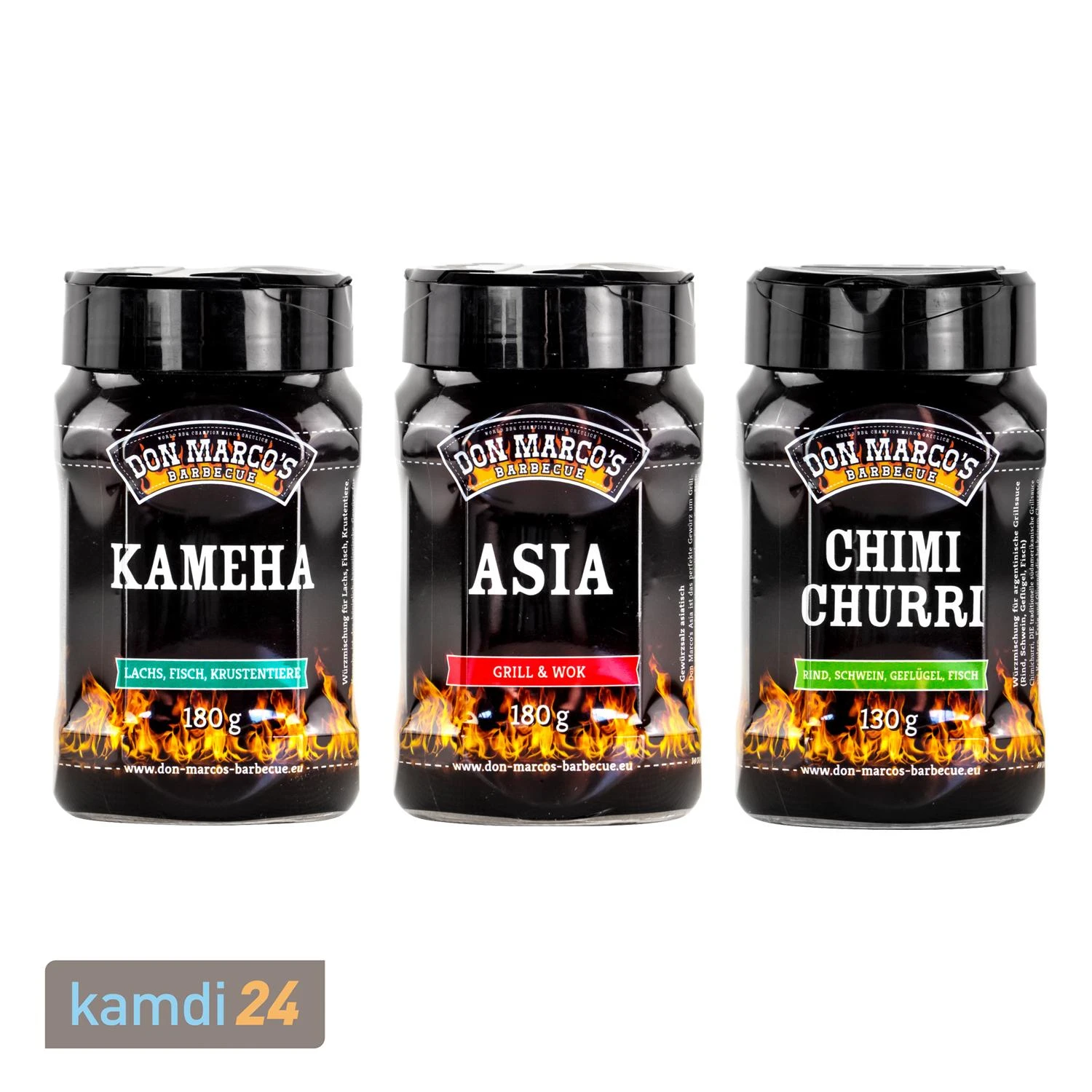 Don Marco´s Barbecue-Gewürz-Set: Kameha, Asia & Chimichurri 3 Don Marco´s Barbecue-Gewürz-Set: Kameha, Asia & Chimichurri