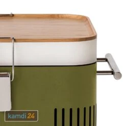Everdure CUBE™ Holzkohlegrill Khaki + Tragetasche -Küche Grill Laden everdure cube holzkohlegrill khaki tragetasche 12783 m 3