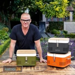 Everdure CUBE™ Holzkohlegrill Orange 25 Everdure CUBE™ Holzkohlegrill Orange -Küche Grill Laden everdure cube holzkohlegrill orange 12594 m 11