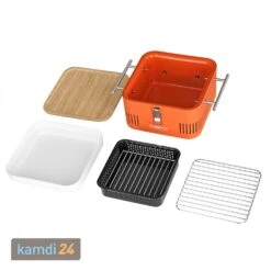 Everdure CUBE™ Holzkohlegrill Orange 22 Everdure CUBE™ Holzkohlegrill Orange -Küche Grill Laden everdure cube holzkohlegrill orange 12594 m 8