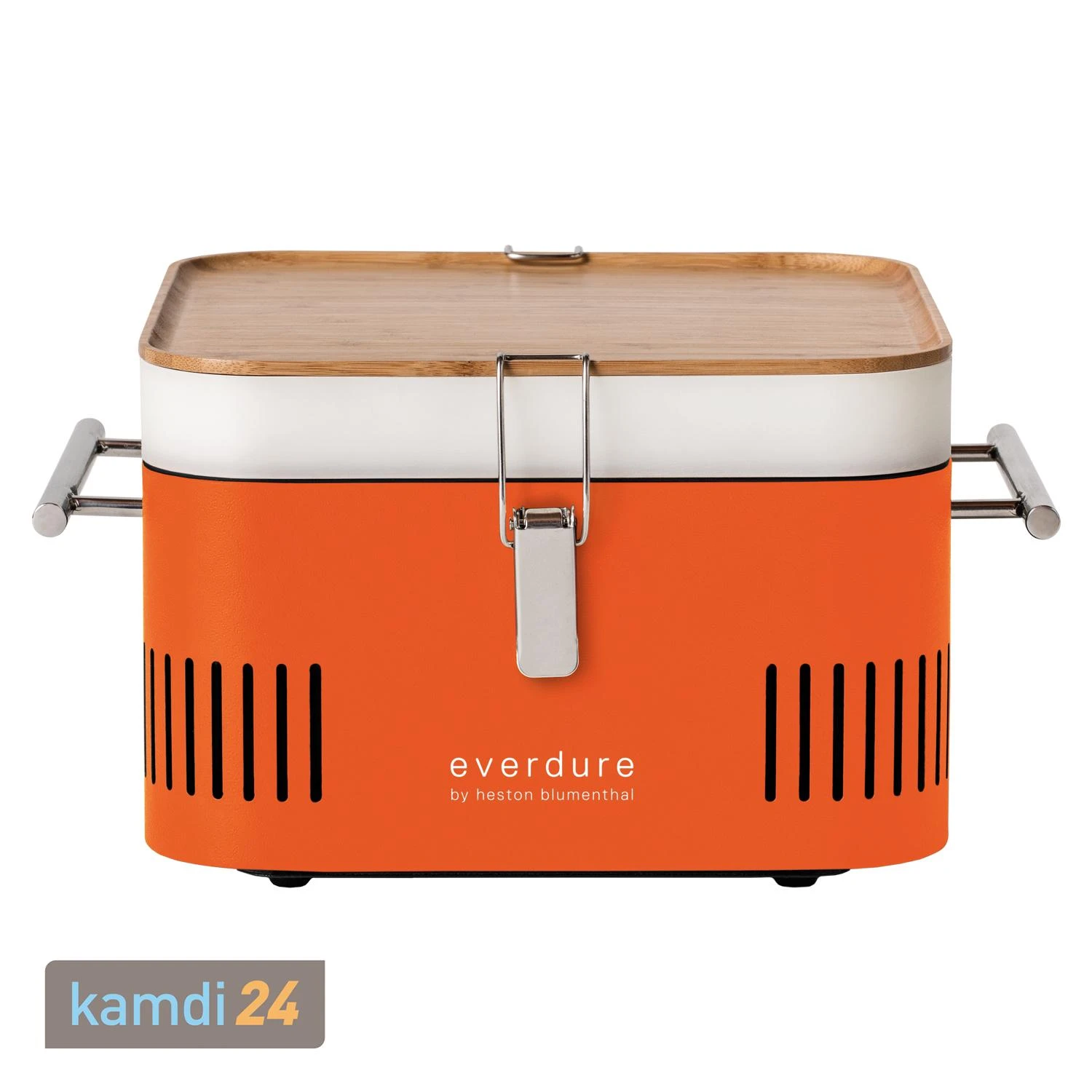 Everdure CUBE™ Holzkohlegrill Orange + Tragetasche 4 Everdure CUBE™ Holzkohlegrill Orange + Tragetasche – Bild 2