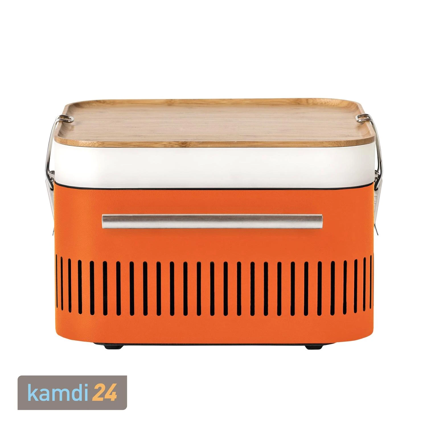 Everdure CUBE™ Holzkohlegrill Orange + Tragetasche 6 Everdure CUBE™ Holzkohlegrill Orange + Tragetasche – Bild 4