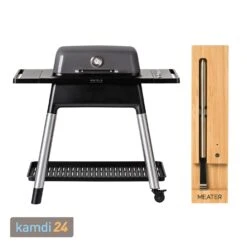 Everdure FORCE™ Gasgrill Graphite + MEATER Kabelloses Fleischthermometer
