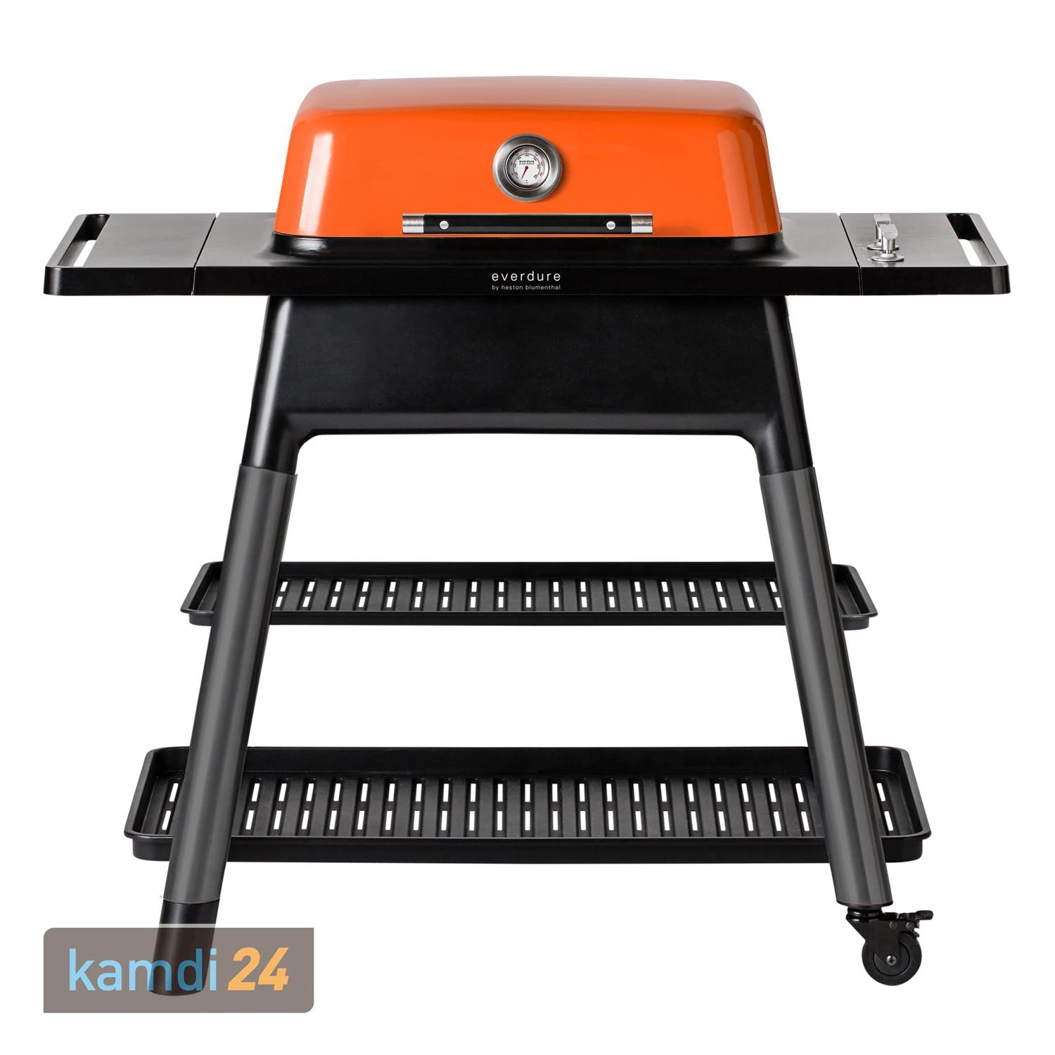 Everdure FORCE™ Gasgrill Orange Mit Doppelboden 3 Everdure FORCE™ Gasgrill Orange Mit Doppelboden