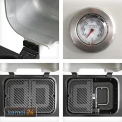 Everdure FORCE™ Gasgrill Stone + Abdeckhaube -Küche Grill Laden everdure force gasgrill stone abdeckhaube 12788 m 6