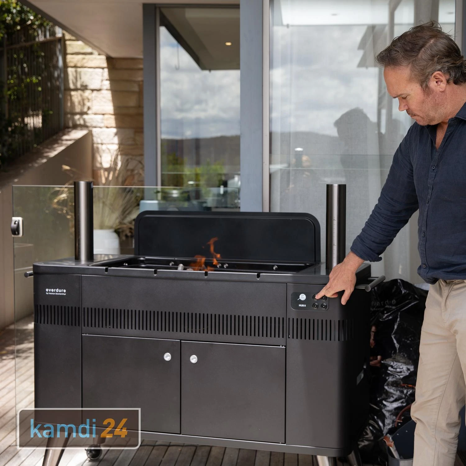 Everdure HUB™ II Holzkohlegrill 11 Everdure HUB™ II Holzkohlegrill – Bild 9