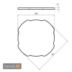 Everdure Kordierit Pizzastein -Küche Grill Laden everdure kordierit pizzastein 17349 m 6