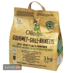 FEUERGOTT Anzündkamin Premium BIG XXL + OlioBric Grill-Briketts 2er-Pack (6 Kg) -Küche Grill Laden feuergott anzuendkamin premium big xxl oliobric grill briketts 2er pack 6 kg 18369 m 8