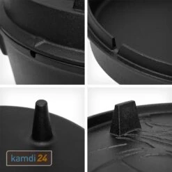 FEUERGOTT Dutch Oven 4,5 L Mit Füßen 22 FEUERGOTT Dutch Oven 4,5 L Mit Füßen -Küche Grill Laden feuergott dutch oven 45 l mit fuessen 25379 m 8