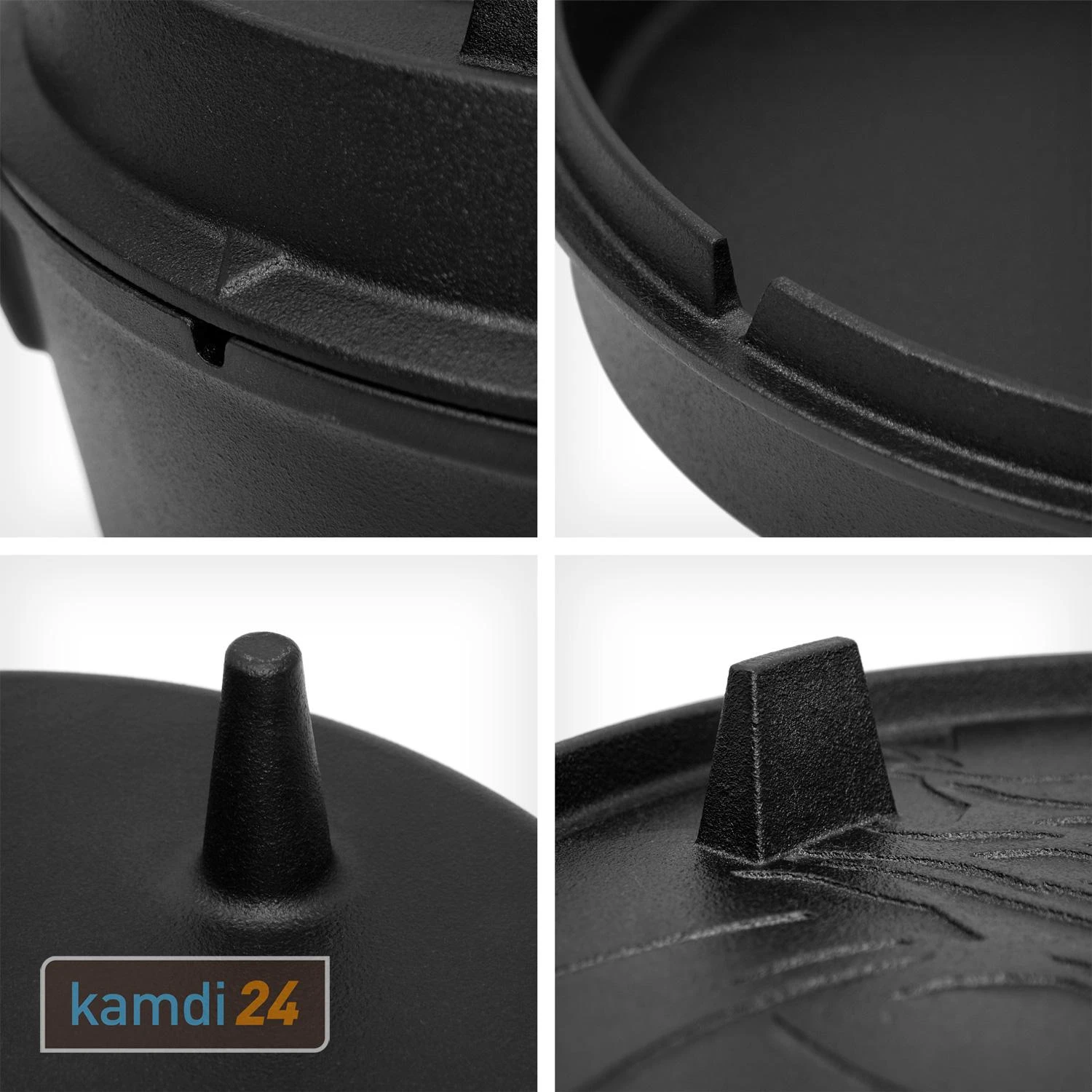 FEUERGOTT Dutch Oven 4,5 L Mit Füßen 11 FEUERGOTT Dutch Oven 4,5 L Mit Füßen – Bild 9