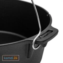 FEUERGOTT Dutch Oven 6,5 L -Küche Grill Laden feuergott dutch oven 65 l 25519 m 8
