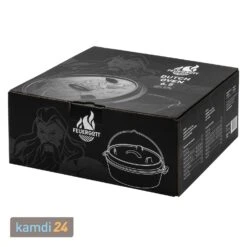 FEUERGOTT Dutch Oven 6,5 L -Küche Grill Laden feuergott dutch oven 65 l 25519 m 9