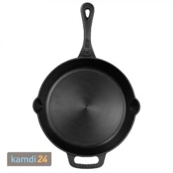 FEUERGOTT Feuerpfanne 25 Mit Stiel, Schwarz