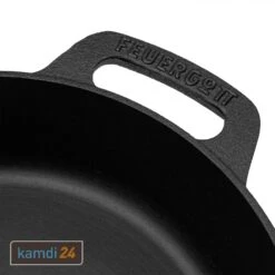 FEUERGOTT Feuerpfanne 25 Mit Stiel, Schwarz 19 FEUERGOTT Feuerpfanne 25 Mit Stiel, Schwarz -Küche Grill Laden feuergott feuerpfanne 25 cm schwarz mit stiel 25384 m 5