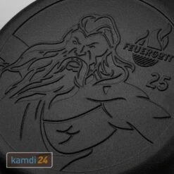 FEUERGOTT Feuerpfanne 25 Mit Stiel, Schwarz 22 FEUERGOTT Feuerpfanne 25 Mit Stiel, Schwarz -Küche Grill Laden feuergott feuerpfanne 25 cm schwarz mit stiel 25384 m 8