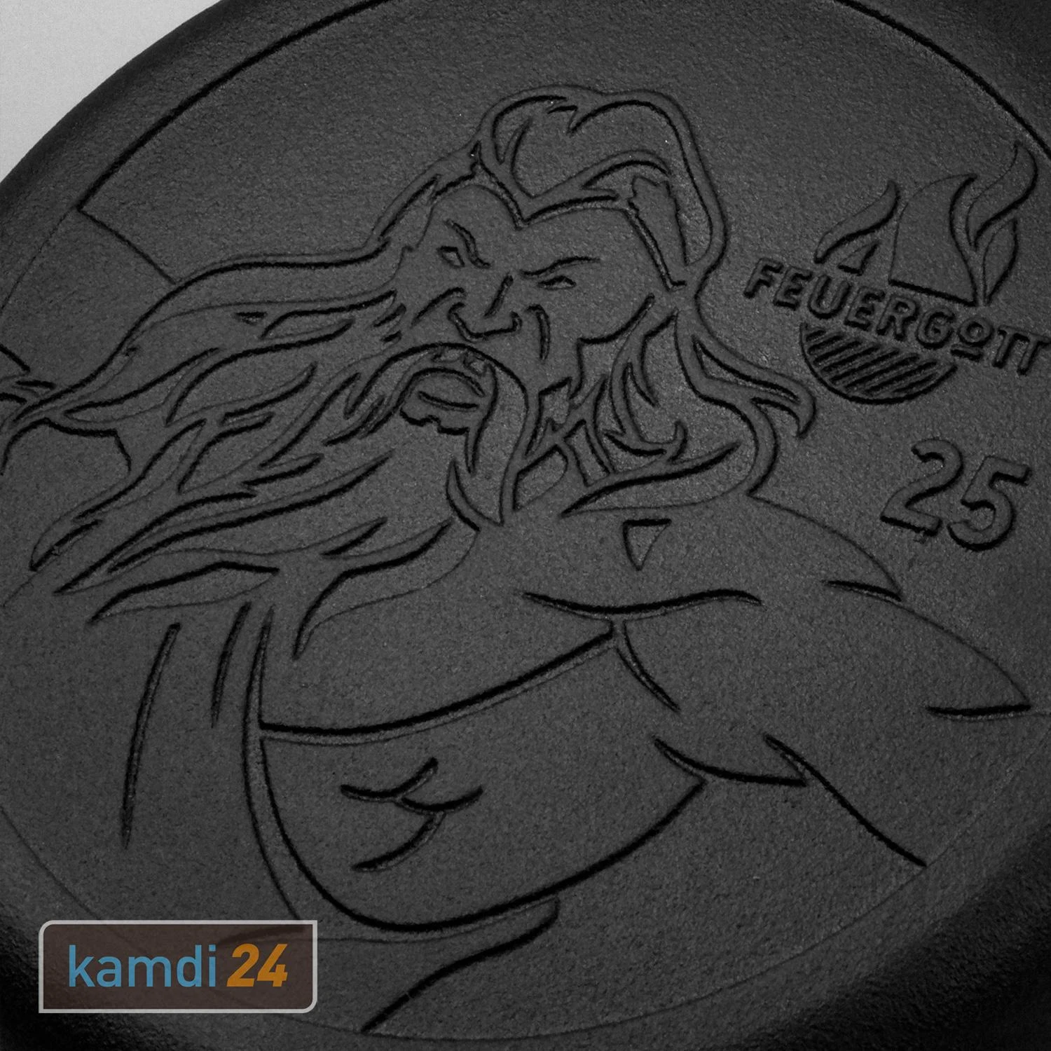 FEUERGOTT Feuerpfanne 25 Mit Stiel, Schwarz 11 FEUERGOTT Feuerpfanne 25 Mit Stiel, Schwarz – Bild 9