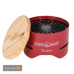 Feuerhand Tischgrill Tamber Rubinrot -Küche Grill Laden feuerhand tischgrill tamber rubinrot 24571 m 6